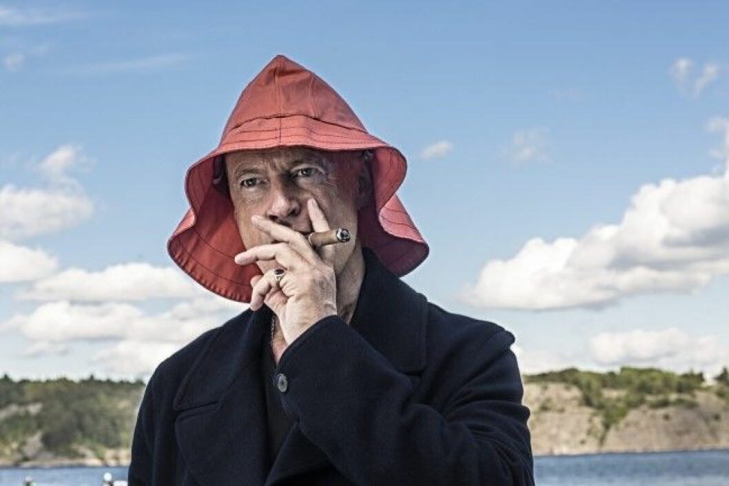 Stefan Sauk på Fjäderholmarna Foto: Per Olsson