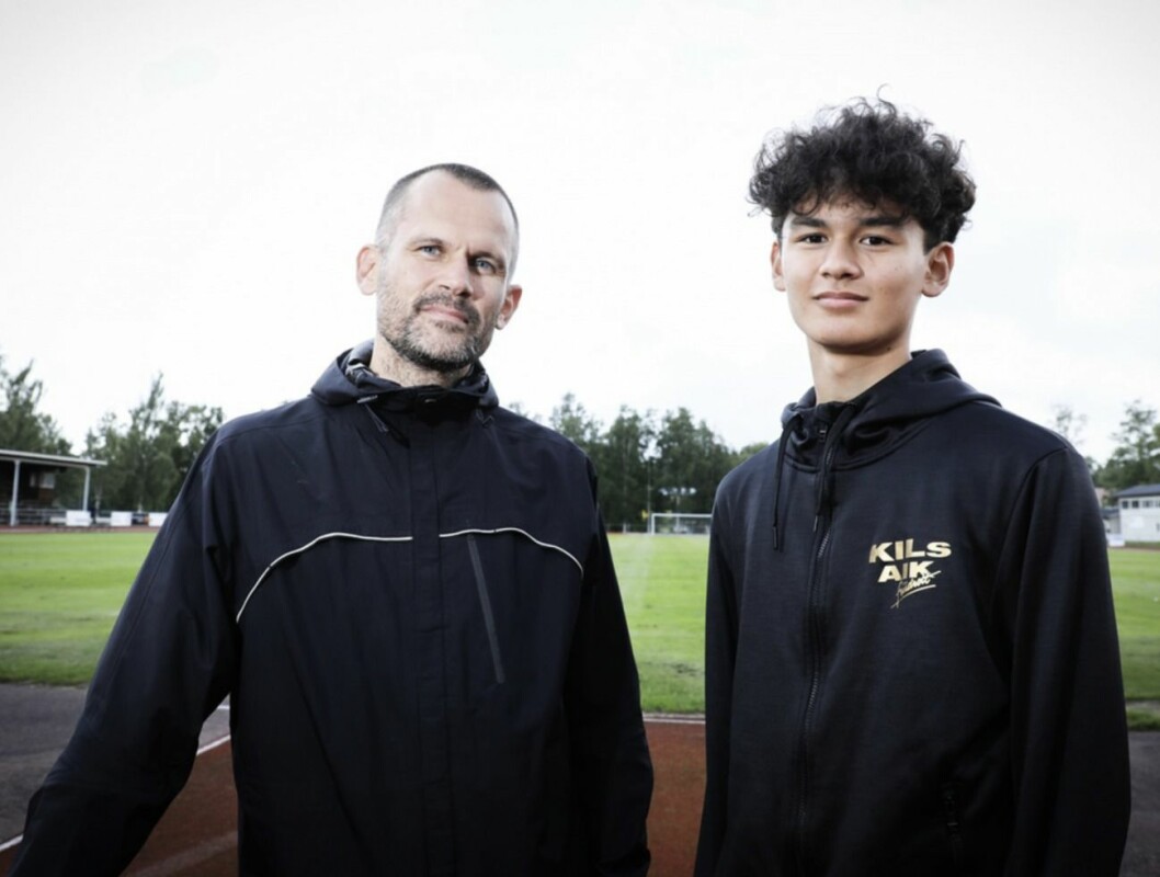 FOTO: Patrik C Österberg/TT Stefan och Melwin Holm