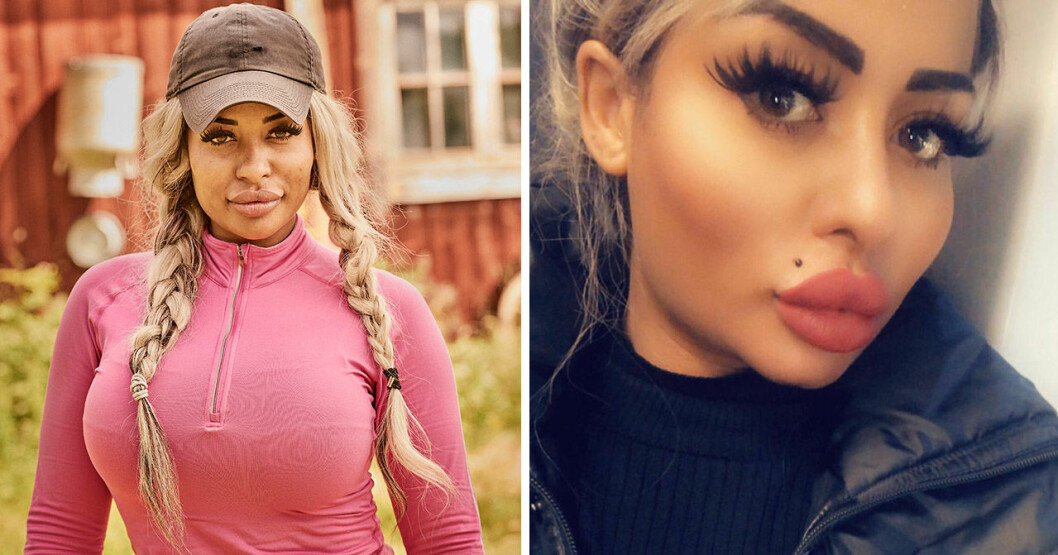 Stella i Farmen 2018 och hur hon ser ut i dag. Foto: TV4 & Privat. Stella Kibona i Farmen 2018 och hur hon ser ut i dag.