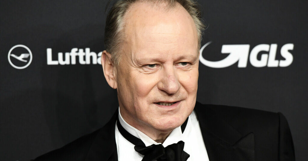 Stellan Skarsgård prisas av Sveriges biografägareförbund. Arkivbild. Stellan Skarsgård får biografägarnas hederspris