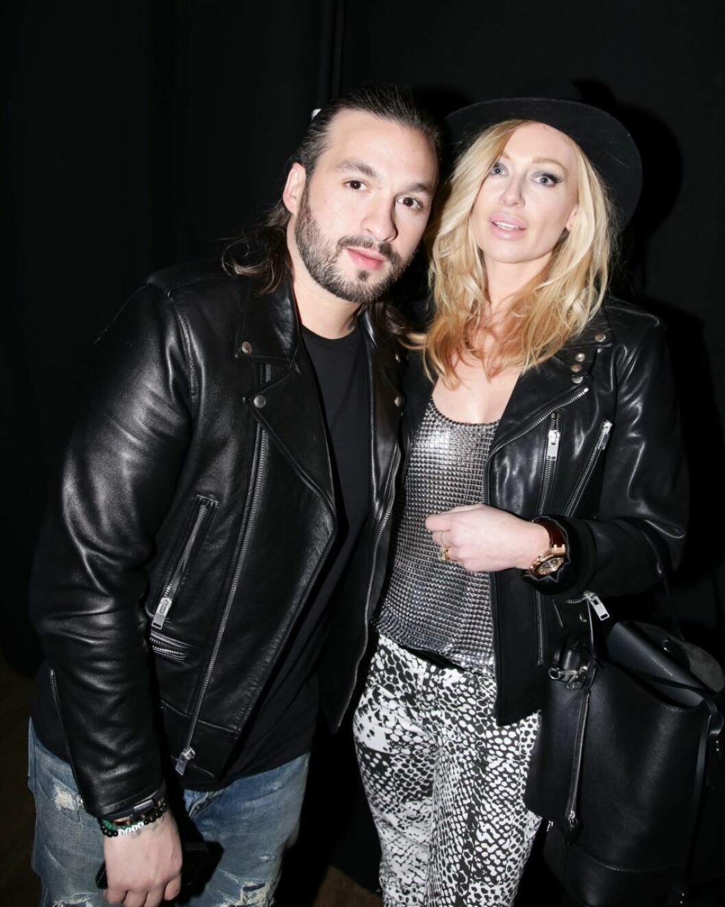 Steve Angello och Isabel Adrian. Steve Angello och Isabel Adrian.