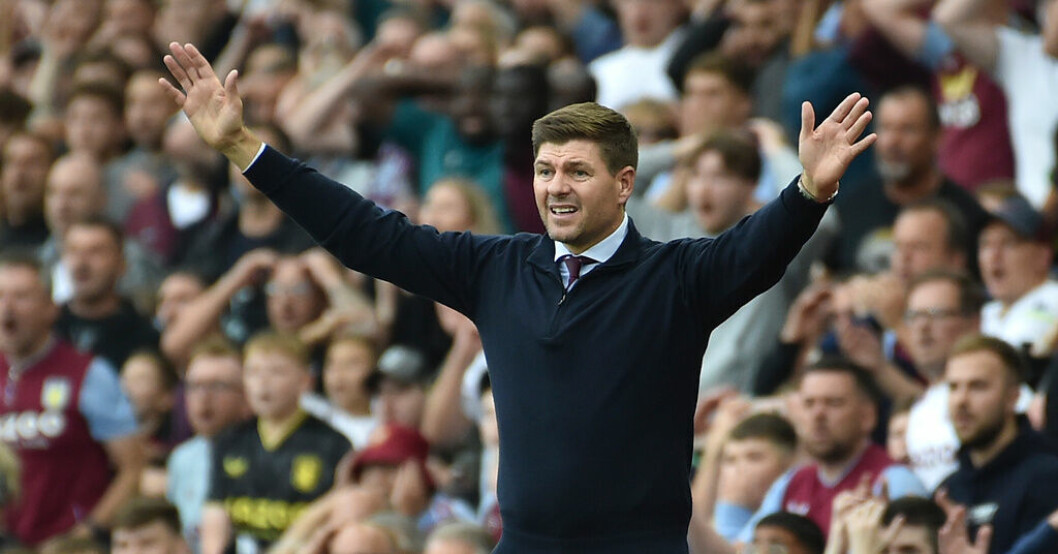 Steven Gerrard flyttar till Saudiarabien. Arkivbild. Gerrard blir Quaisons tränare i Saudiarabien