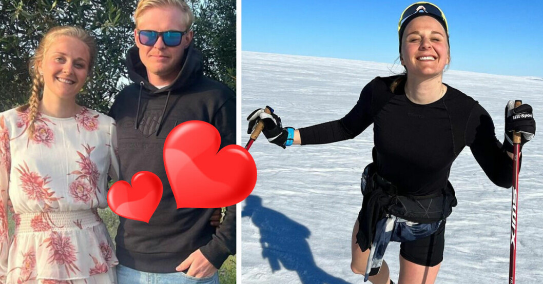 Stina Nilssons stora glädje – nytt kärlekspar i skidskyttelandslaget.