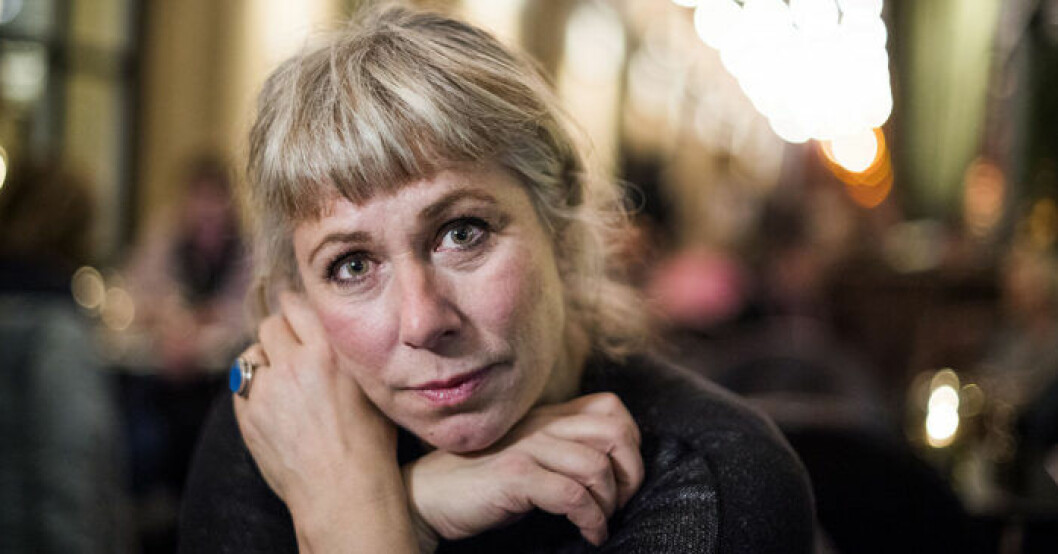 Stina Wollter.
