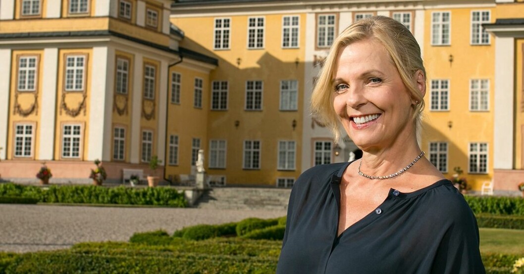Gunnel Fred i “Stjärnorna på slottet”. Gunnel Fred i "Stjärnorna på slottet".
