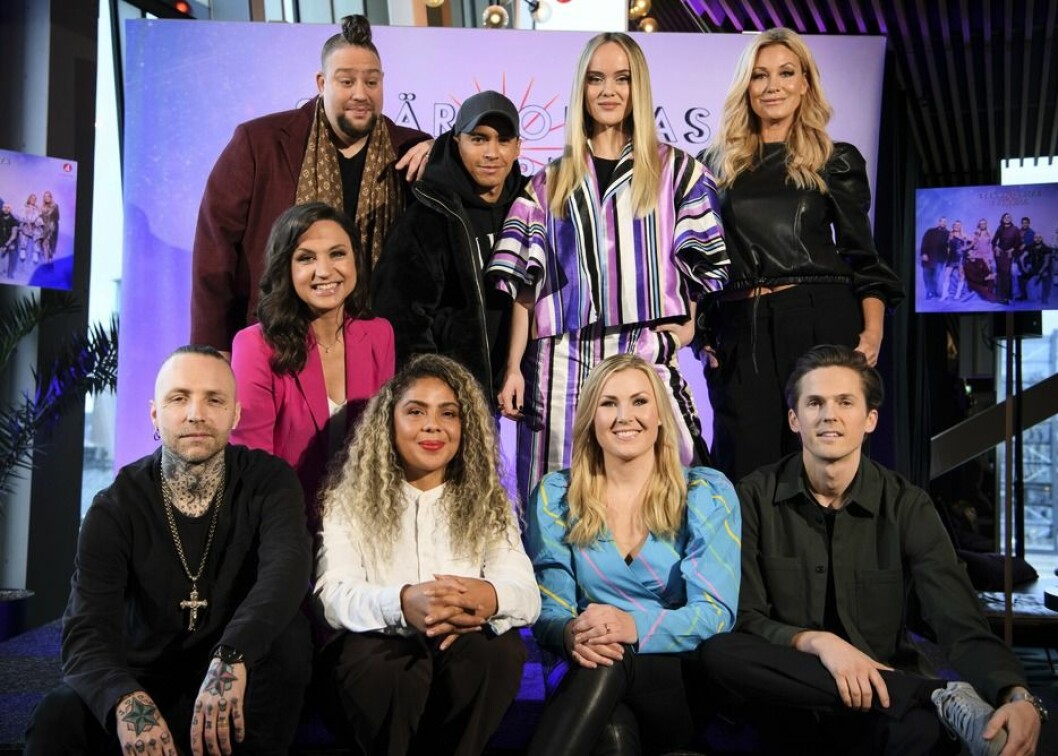 FOTO: Jessica Gow/TT Alla artister i Stjärnornas stjärna 2020