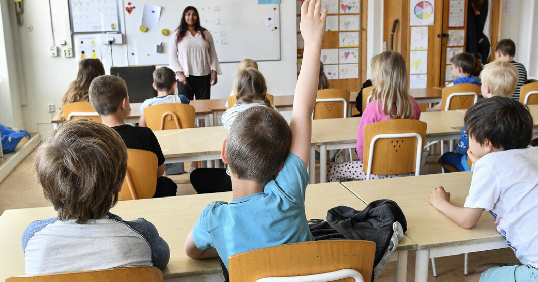 Stockholm stad skjuter till 102 miljoner kronor till stadens grundskolor. Arkivbild. Mer pengar till Stockholms skolor