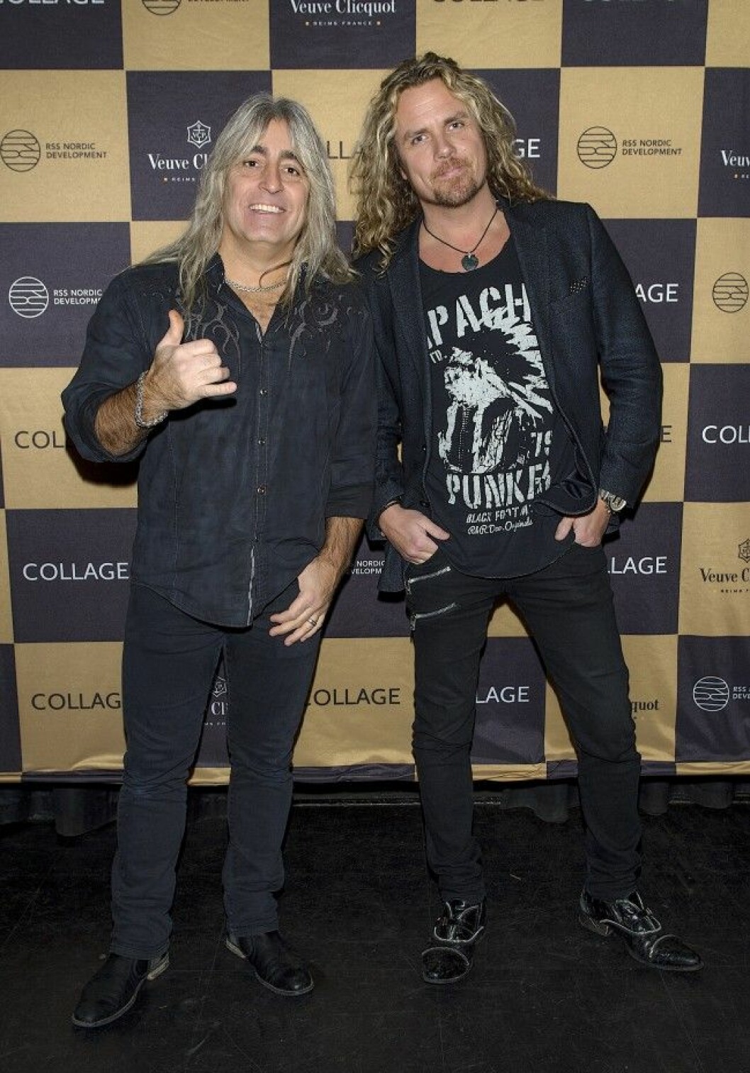 STOCKHOLM SWEDEN 15-12-17 Collage STHLM 30-årsjubileum Bilden Mikkey Dee och Christian Lundqvist Foto ©Eero Hannukainen EEROBILD AB IBL *** Local Caption *** 04941744