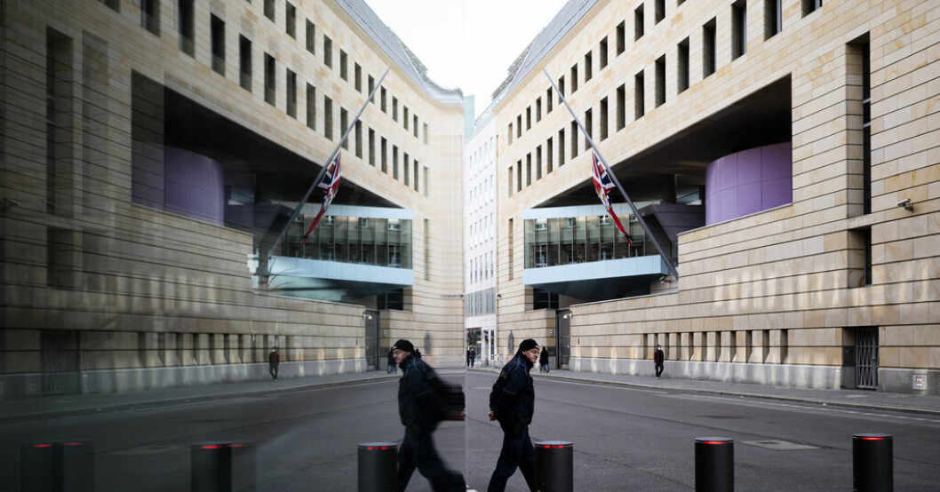 Storbritanniens ambassad i Berlin. Arkivbild. Ambassadvakt spionerade för Ryssland – fängslas