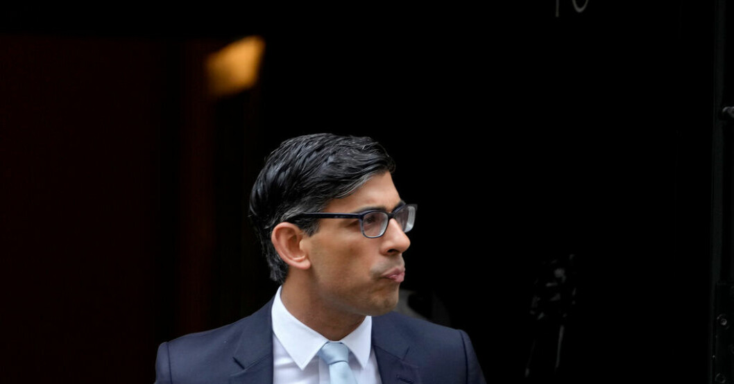 Storbritanniens premiärminister Rishi Sunak hoppas att Nordirlands maktdelningsapparat börjar fungera igen. Arkivbild. Sunak manar Nordirlands politiker att samsas