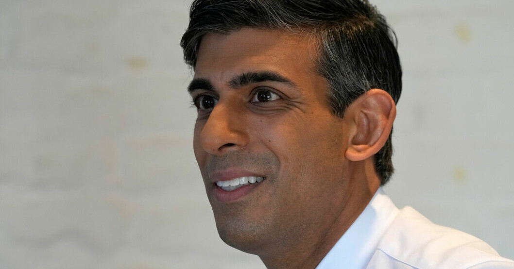 Storbritanniens premiärminister Rishi Sunak. Arkivbild. Torypartiet förbereder sig för valförlust