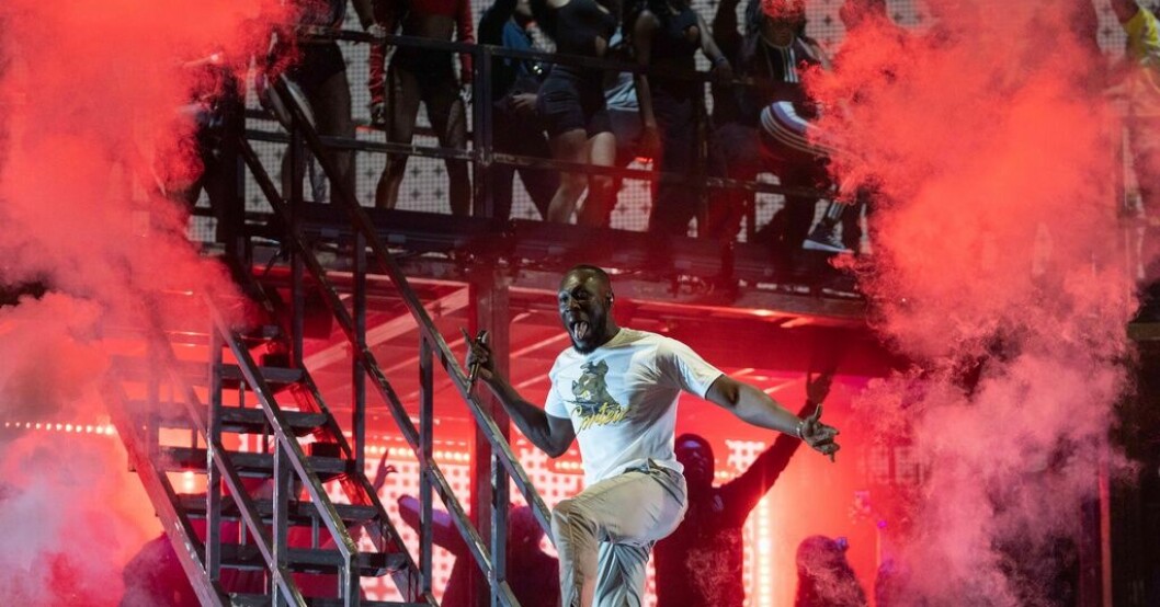 Stormzy skulle ha uppträtt på torsdagen, men hade sedan tidigare ställt in. Nu ställer festivalen in hela torsdagens evenemang. Arkivbild. Rosendal Garden Party ställer in första dagen