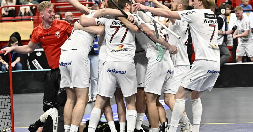 Storvreta är svenska mästare i innebandy. Storvreta bröt Faluns svit – tog SM-guld