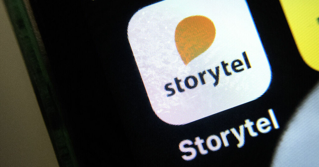 Storytels vd anar vändning. Arkivbild. Minskad förlust för Storytel