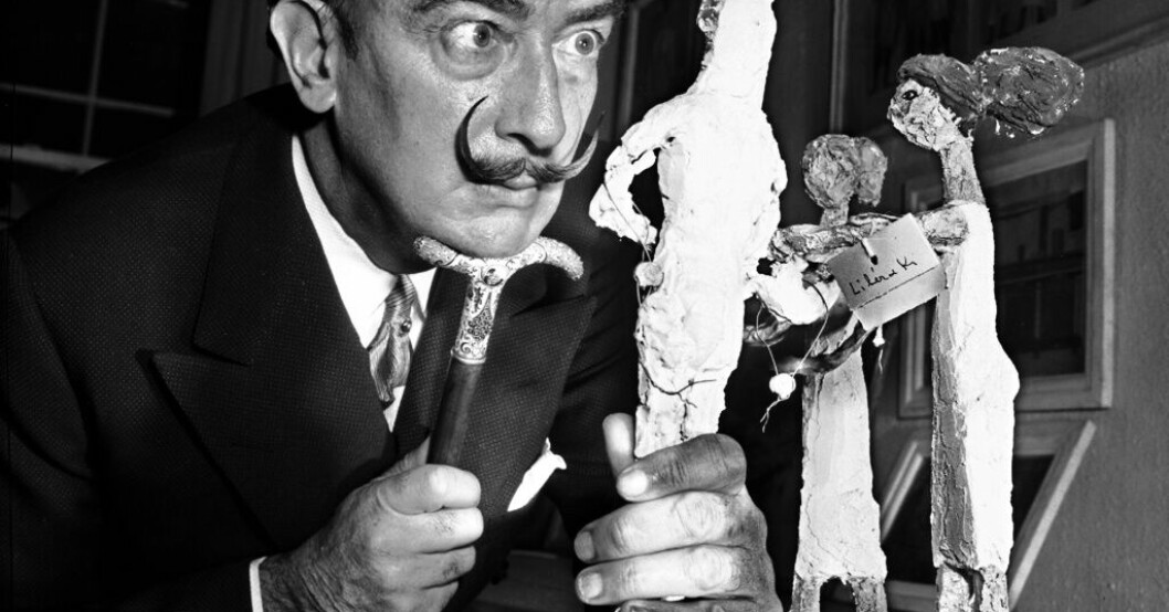 Stulna teckningar av Salvador Dalí har hamnat hos ägarna igen. Arkivbild. Stulen Dalíkonst har hittat hem