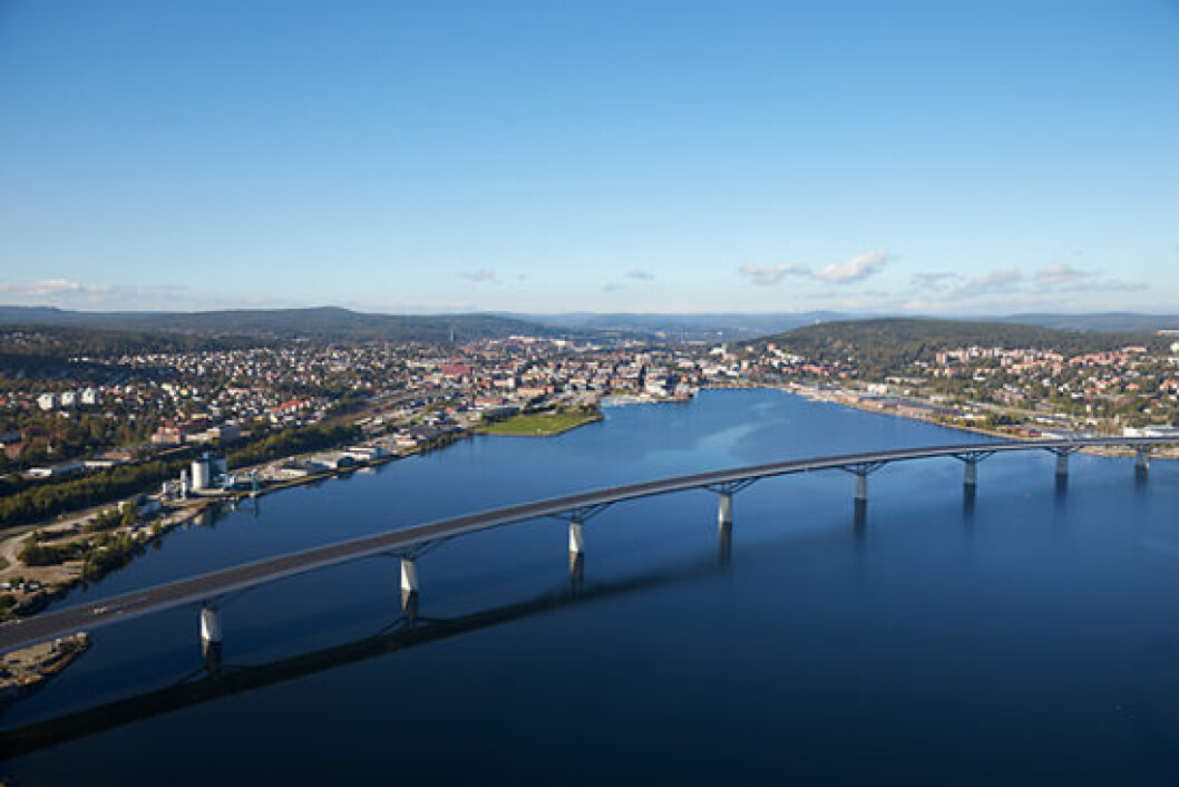 Foto: Trafikverket Trafikverket, E4 Sundsvall