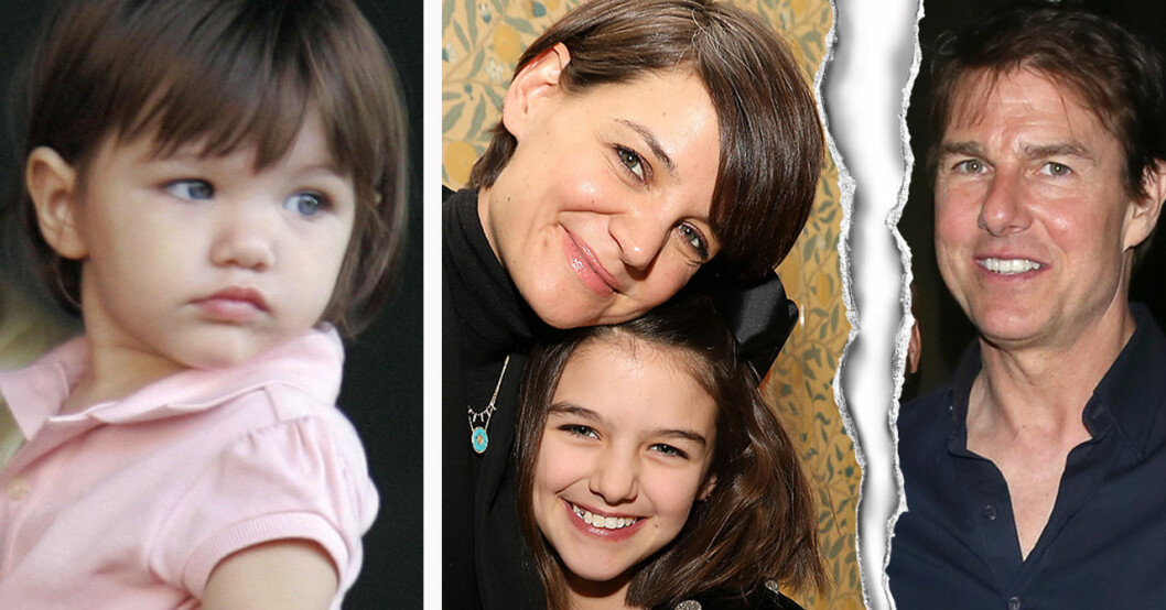 Suri Cruise övergavs av Tom Cruise som sexåring. Nu är hon 13 år och lever med sin mamma Katie Holmes.