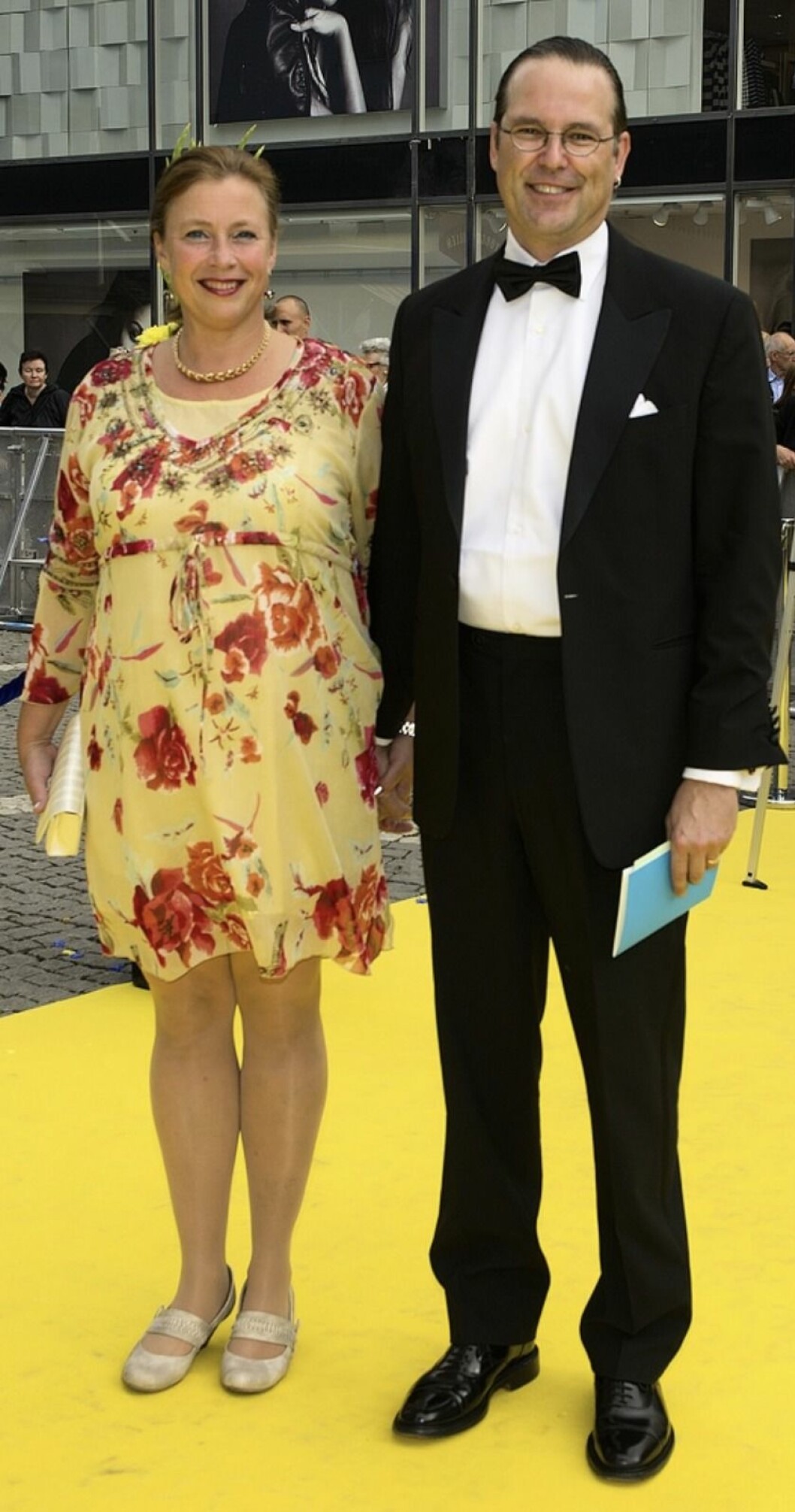 Susanna och Anders i sällskap till The Polar Music Prize, år 2012. FOTO: Eero Hannukainen/TT Susanna och Anders Borg på röda mattan