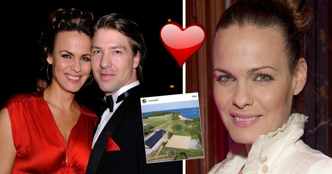 TV4-profilen Suzannes nya lyxgård med prinsessans ex