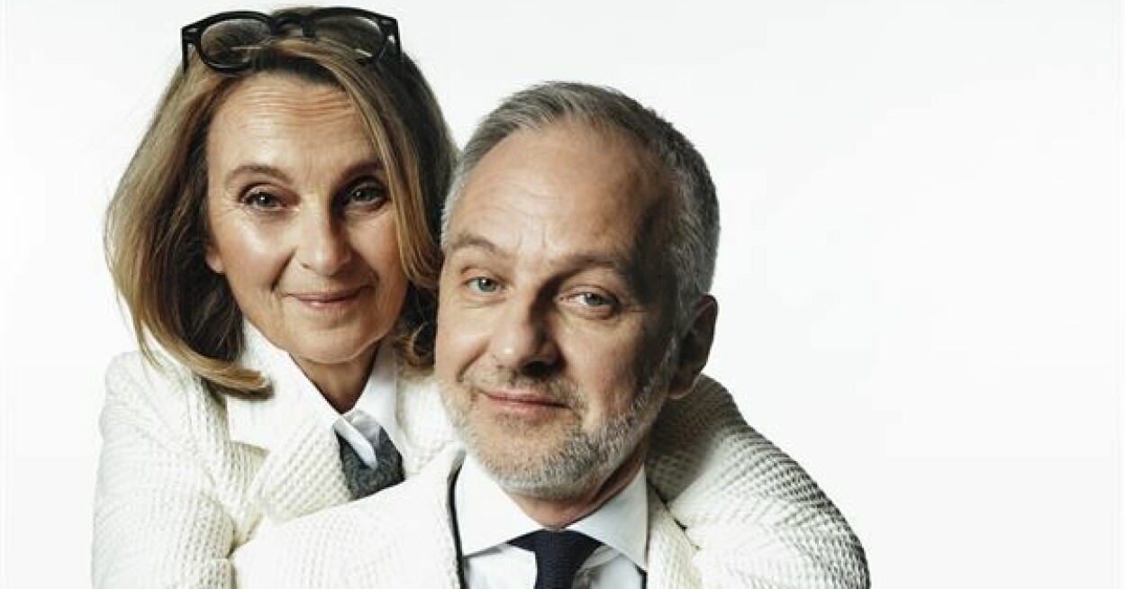 Nya Ica-Stig och Ica-Stina. Suzanne Reuter, Björn Kjellman