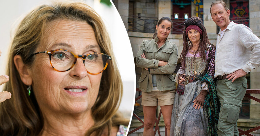 Suzanne Reuter i Fångarna på fortet