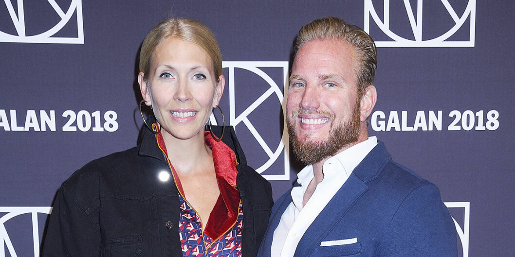 Svante Tegnér och fru Pernilla Tegnér hur de ser ut i dag.