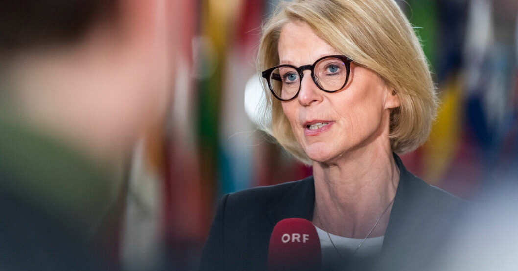 Sveriges finansminister Elisabeth Svantesson har lett en lång rad möten mellan EU:s finansministrar och även representerat EU i G20-möten i Washington och Indonesien i år. Arkivbild Svantesson varnar för mer makt till Bryssel