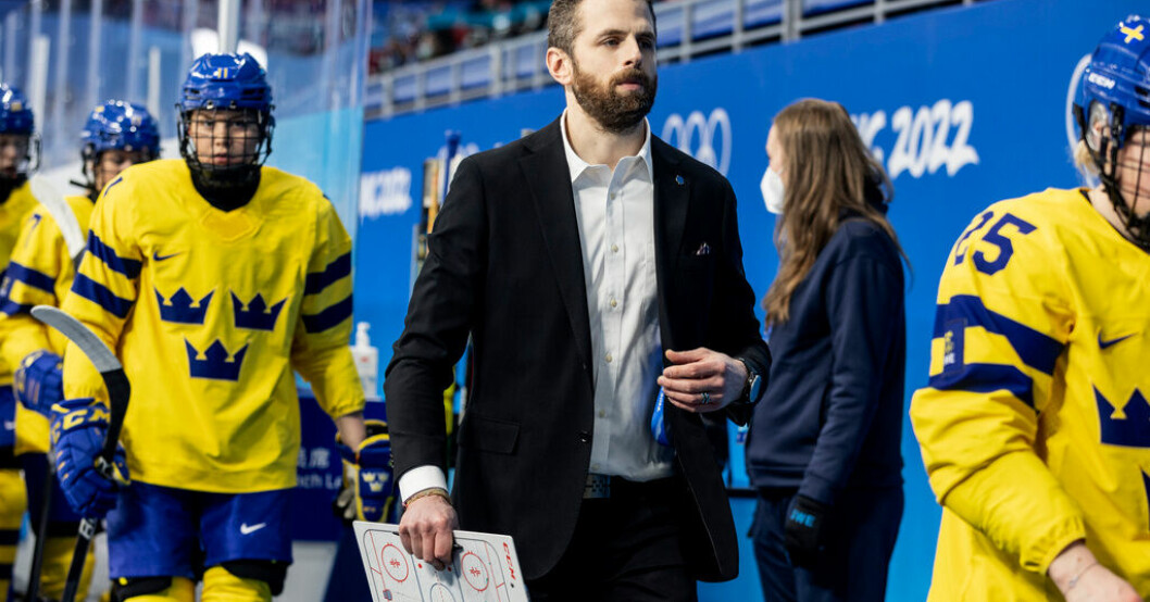 Sveriges förbundskapten Ulf Lundberg har tagit ut truppen till ishockey-VM i Kanada. Arkivbild. Grahn tillbaka i Damkronornas VM-trupp