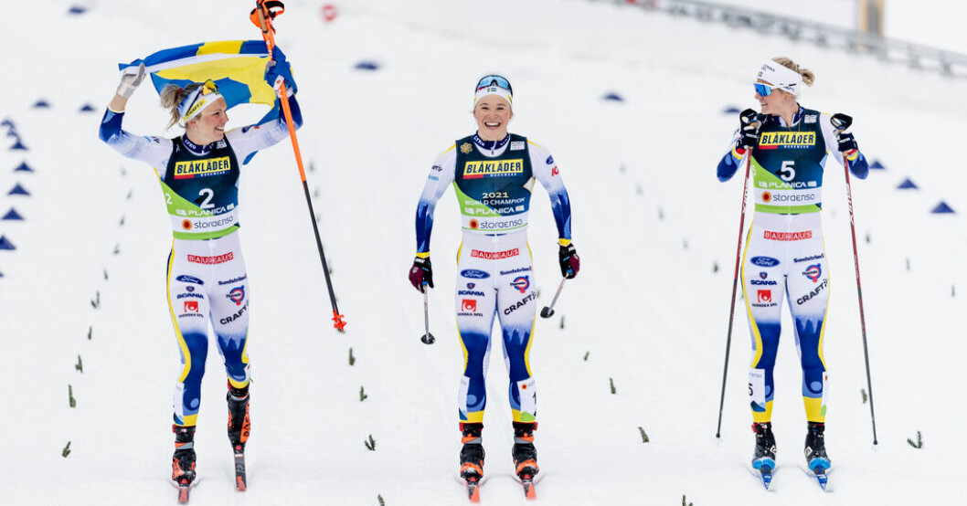 Alla VM-lopp med flera svenska medaljer