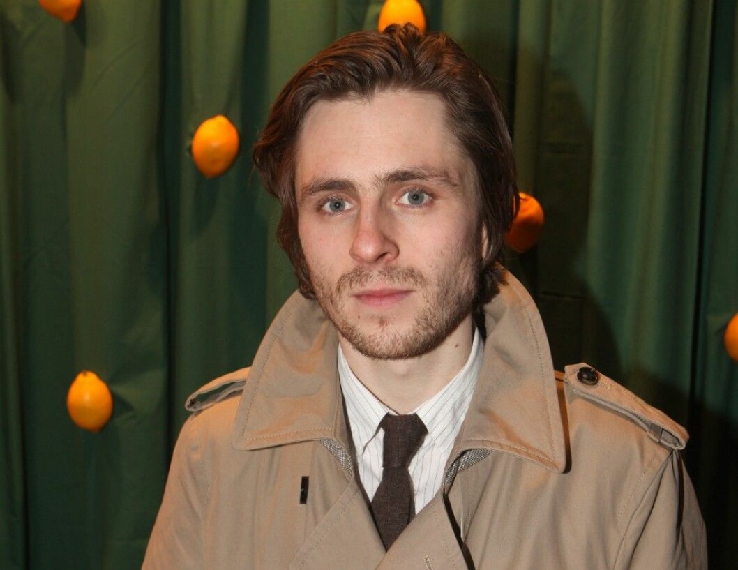 Sverrir Gudnason på galapremiär. Foto: Stella Pictures Sverrir Gudnason på galapremiär. Foto: Stella