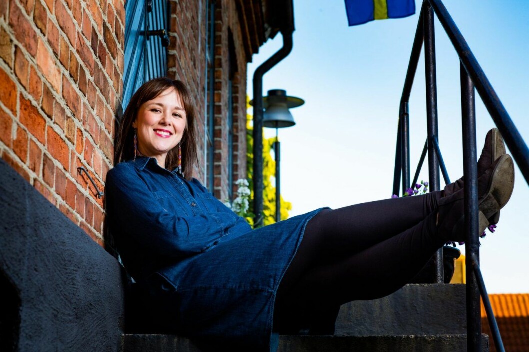 Melissa Walls har släkt som härstammar från Dalarna, nu vill hon få veta mer om sin svenska bakgrund. Melissa Walls i Allt för Sverige 2019
