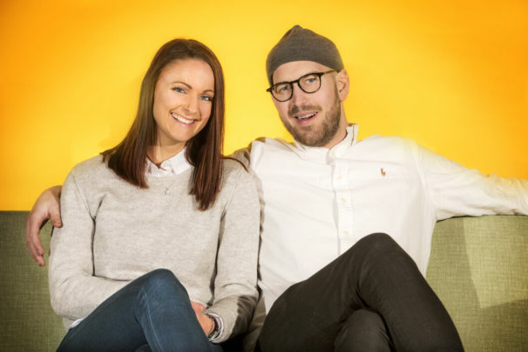 Sofia Lundblad och Magnus Bergquist gifte sig i höstas utan att de träffats förut.