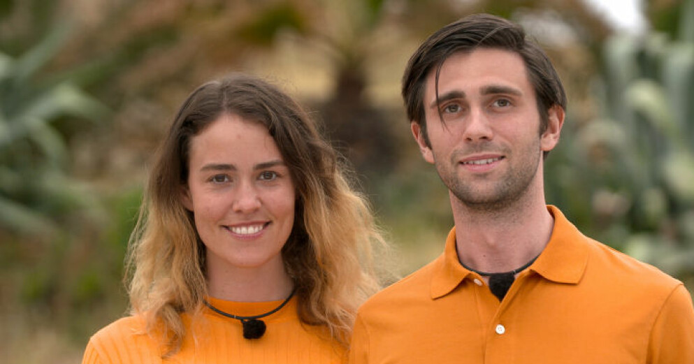 <span class=" italic" data-lab-italic_desktop="italic">Julia och Karl i SVTs dejtingprogram Vi eller aldrig. Foto: SVT </span>