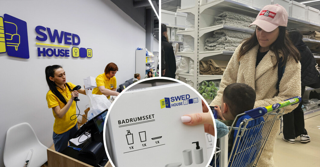 Swed house, en kopia av Ikea, har öppnat sitt första varuhus i Moskva.