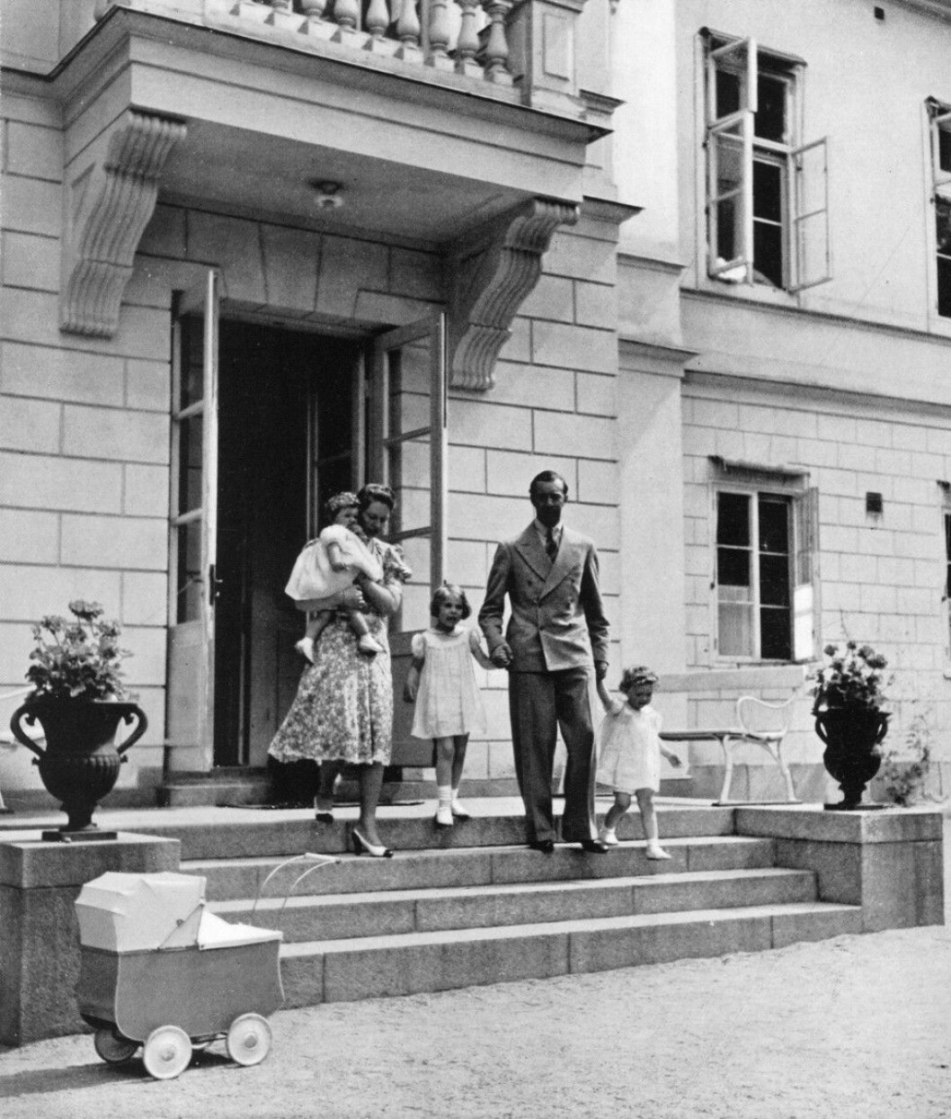 Foto: IBL Swedish royal family, 1940
