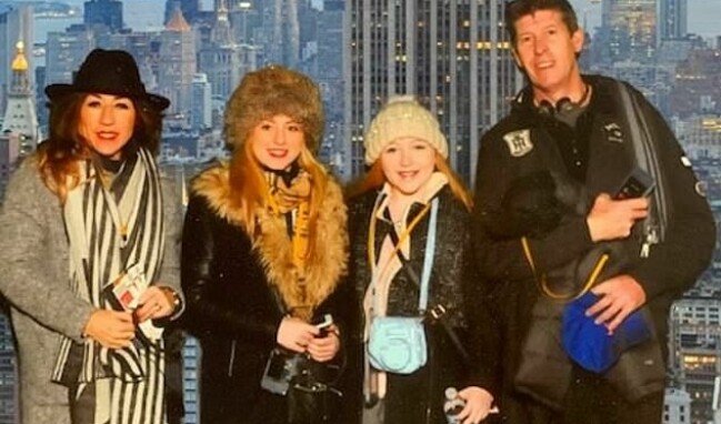 Susan och Kieran var gifta i 24 år innan Susan ansökte om skilsmässa efter att Kieran utvecklat ett drogberoende. Familjen Lynch.