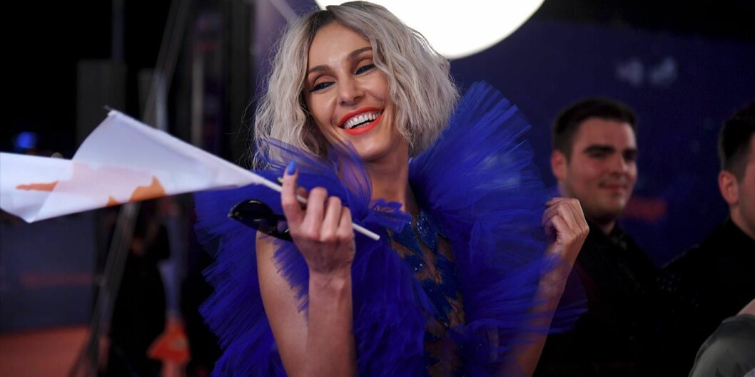Tamta Tamta, med ett glatt leende