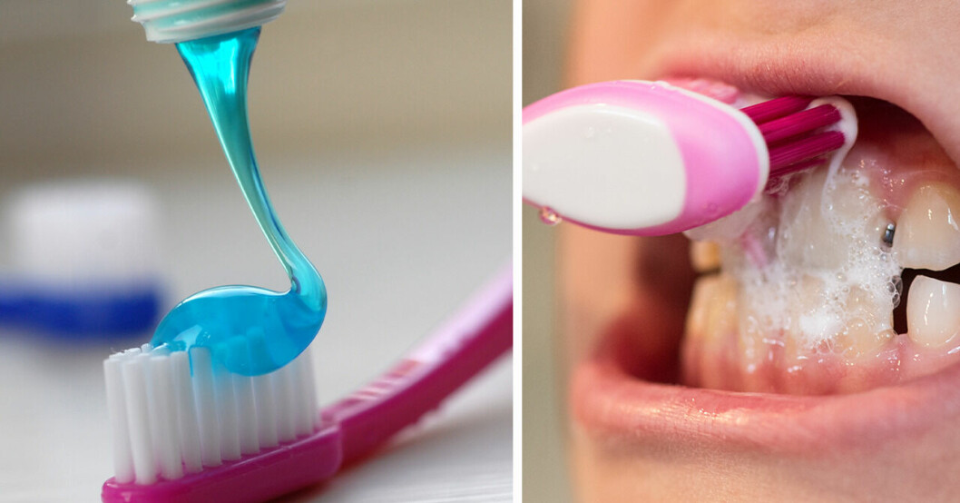 Titandioxid förbjudet i godis – hittat i flera tandkrämer för barn.