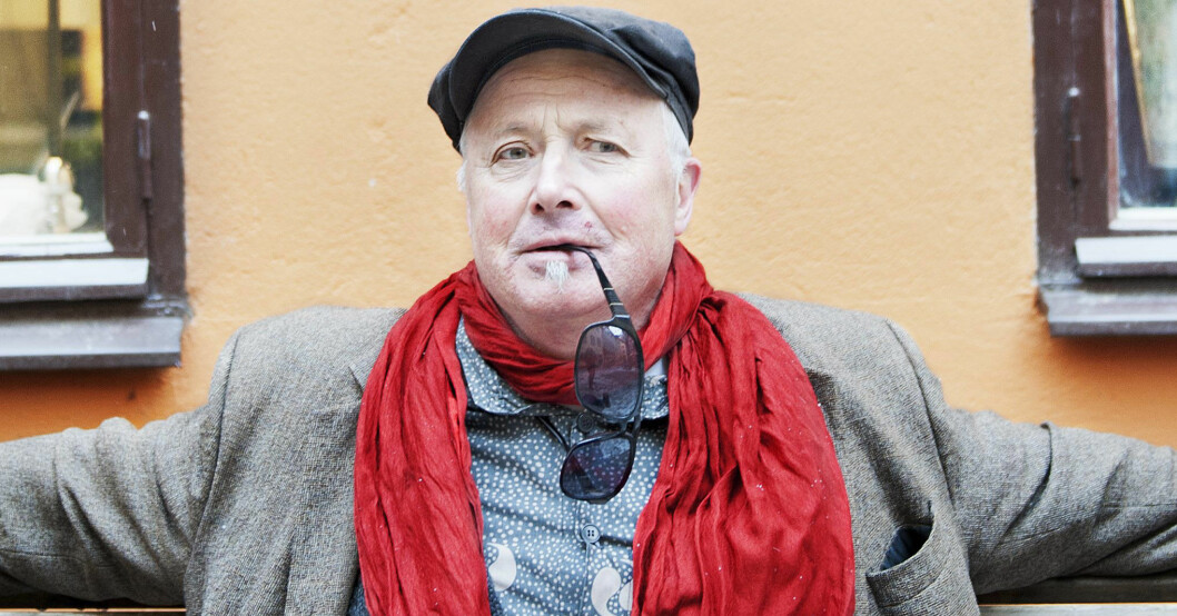 Täppas utan sina solglasögon, en bild från 2013. Täppas Fogelberg 2013.