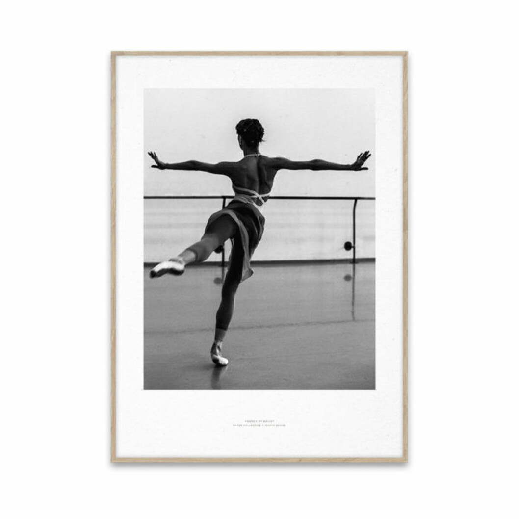 Tavla med ballerina
