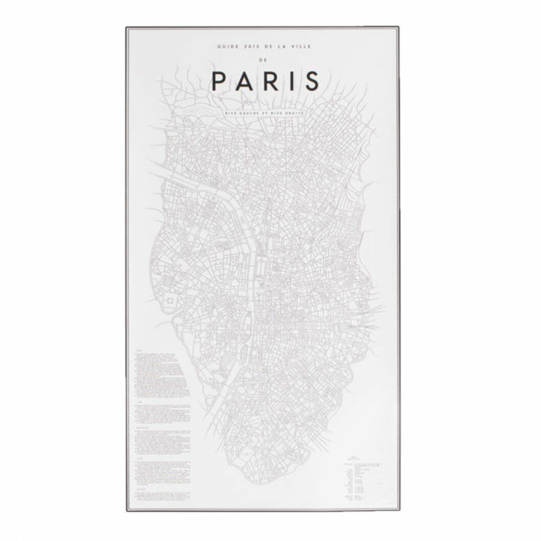 Tavla med Parismotiv
