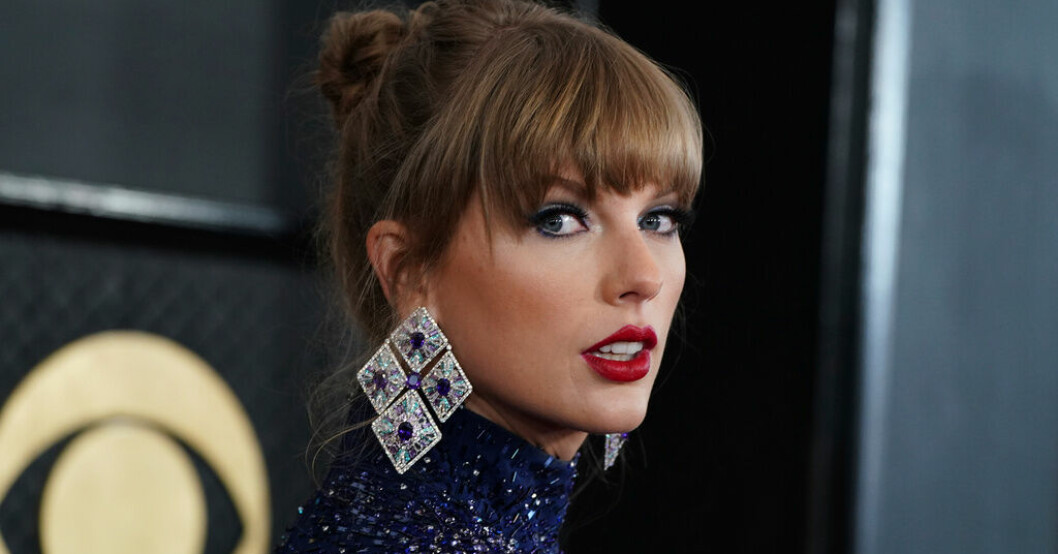 Taylor Swift i samband med Grammy-galan i Los Angeles tidigare i år. Taylor Swift lyfter Universals försäljning
