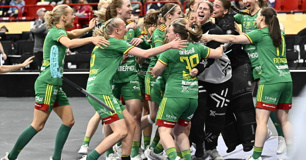 Team Thorengruppen svenska mästare i innebandy. Thorengruppen tog SM-guld: "Så häftigt"