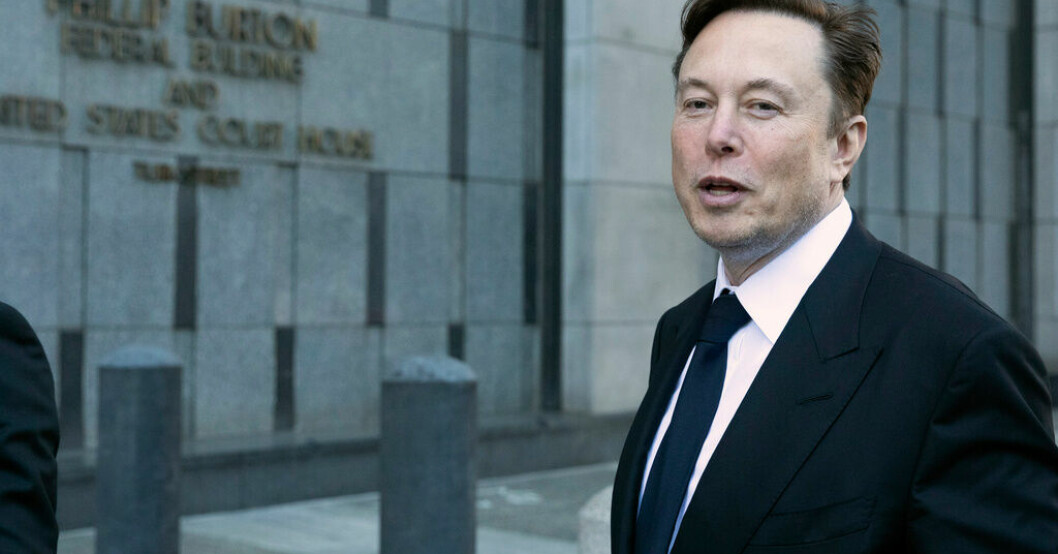 Teslas grundare Elon Musk. Arkivbild. Tesla stäms – anställda spred känsliga filmer