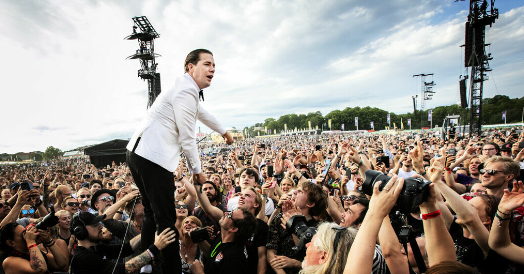 The Hives med Pelle Almqvist i spetsen släpper ny musik i år. Arkivbild. Ny musik från The Hives