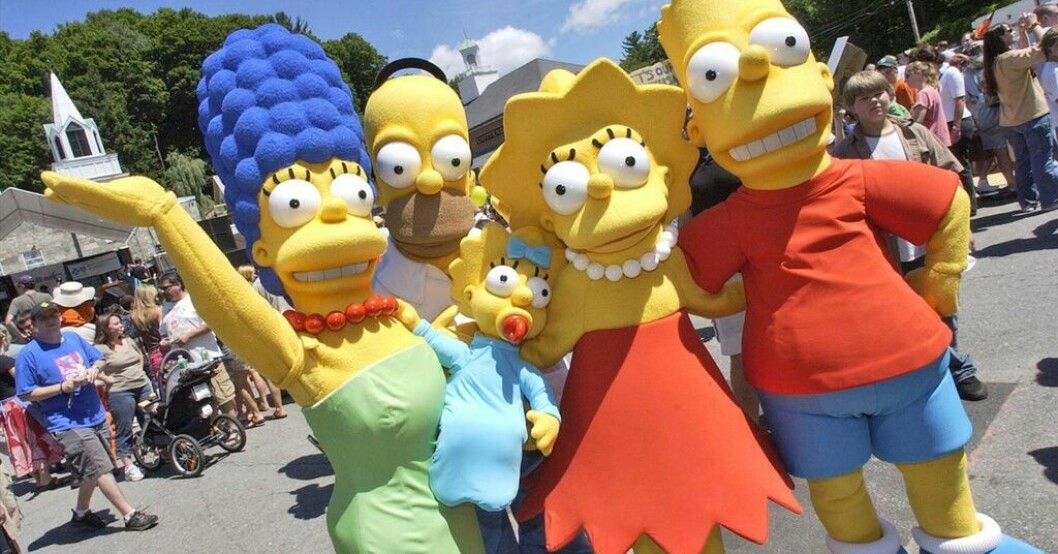 The Simpsons. Arkivbild. Simpsonsavsnitt togs bort från Disney+ i Hongkong