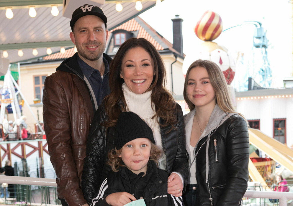 Tilde de Paula Eby med maken Thomas och barnen Naemi och Ilyah 2018. Tilde de Paula Eby med maken Thomas och barnen Naemi och Ilyah 2018.