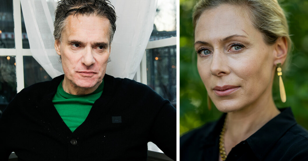 Thorsten Flinck och Eva Röse