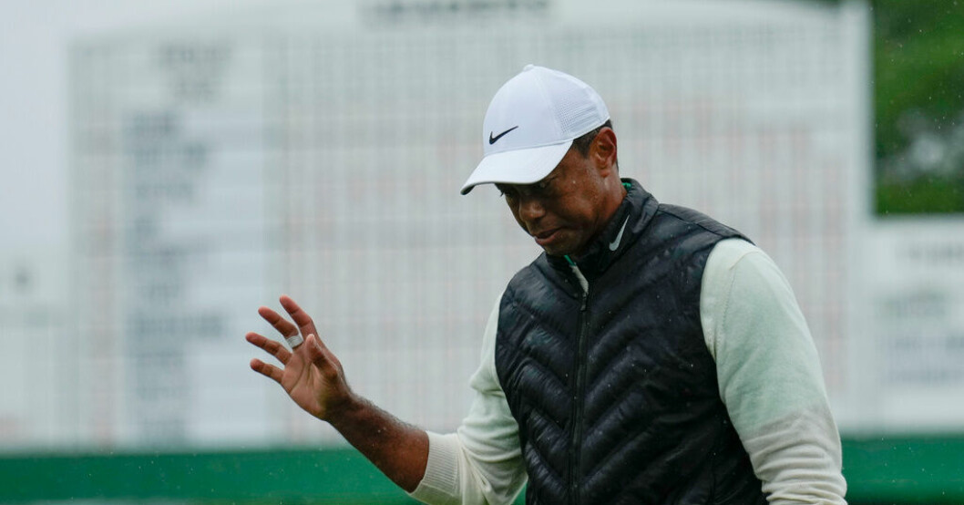 Woods tangerade rekord – vidare i US Masters