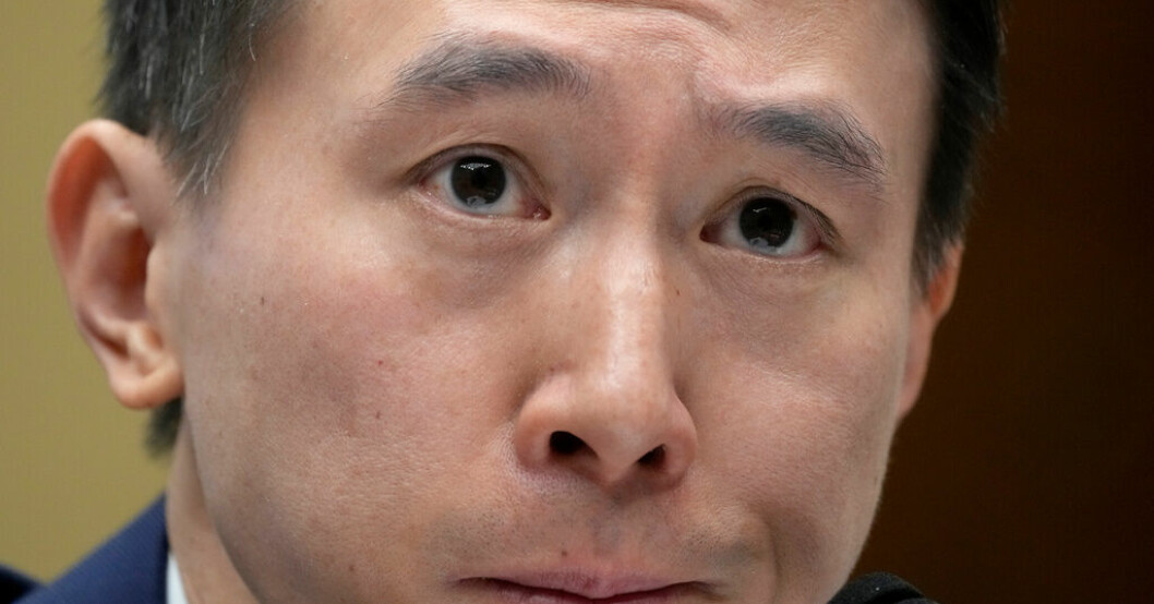 Tiktoks vd Shou Zi Chew har frågats ut i USA:s kongress angående farhågorna om att appen används av Kina för övervakning. Arkivbild. Kriminalvården förbjuder Tiktok